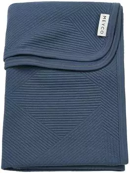 Meyco Baby Babydecke Pure Indigo 75x100cm 0,5 TOG (299.243.50.01)
