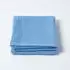 Homescapes Babydecke Waffelpiqué Bio-Baumwolle blau 90x110cm