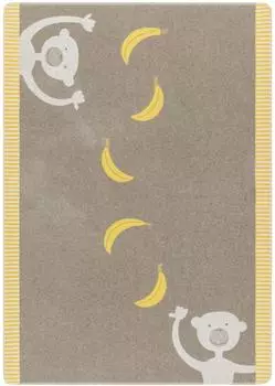David Fussenegger Juwel "Banana Breeze" Kinderdecke 100x140cm rauch