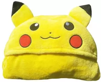 Halantex Pokémon Pikachu Kapuzendecke Coral 120x150cm