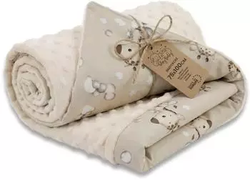 Totsy Baby Kuscheldecke Ganzjahres-Babydecke Plüsch 75x100cm