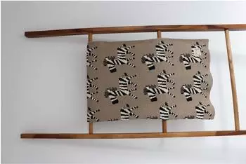 Kaiser Babydecke Strick Zebra 80x100cm, Bio-Baumwolle (65224)