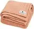 Nordic coast company Babydecke Musselin 75x75cm karamell (220-10-1588)