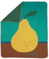 David Fussenegger Babydecke Juwel 'Birne' 70 x 90 cm Verde Mare