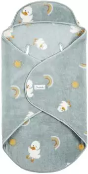 Sterntaler Einschlagdecke Ente Edda, Microfleece, grün (9022417)