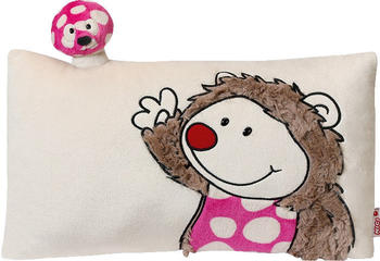 NICI Kissen Igel Harriet mit 3D Pilz 43 x 25 cm