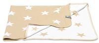 Baby´s Only Baby Decke Sterne beige/weiß 90 x 75 cm