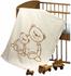 Richter Textilien Baby Baumwolldecke Bär Dodo 75 x 100 cm
