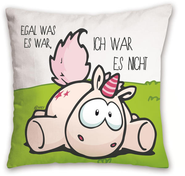 NICI Kissen Einhorn 