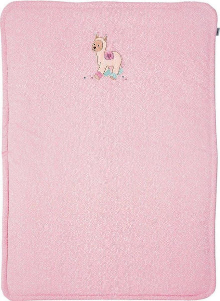 Sterntaler Schmusedecke Lama Lotte 75 x 100 cm rosa