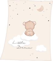 Baby Best Babydecke "Little Dreamer" mit niedlichem Teddydesign, Kuscheldecke