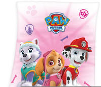PAW PATROL Kinderdecke "Paw Patrol" mit s&uuml;&szlig;en Hunden, Kuscheldecke