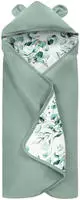 Hauck 710050, Hauck Einschlagdecke / Kuscheldecke Snuggle N Dream - Leaves Mint