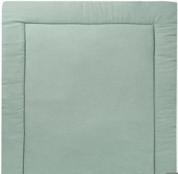Julius Zöllner Krabbeldecke Musselin 95x135cm grün Julius Zöllner Krabbeldecke Musselin 95x135cm grün