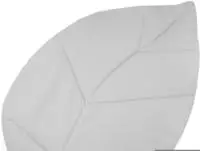 Julius Z&ouml;llner Krabbeldecke "Blatt Waffelpiqu&eacute;, Light grey" Made in Germany