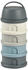 Beaba Formula Milk Container 4 compartments Mineral Grey/Blue