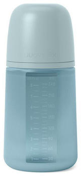 Suavinex SX Pro Anti-Colic Silicone Bottle Velvety Touch +3m 240ml M Flow immensity blue