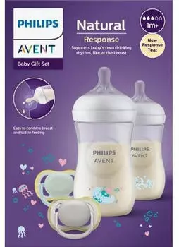 Philips AVENT Natural Response Gift set 2 bottles