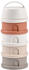 beige/terracotta: Béaba Formula Milk Container 4 compartments