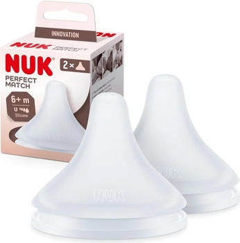 NUK Perfect Match Trinksauger Silikon Universalgr&ouml;&szlig;e ab 6 Monate (10124031)