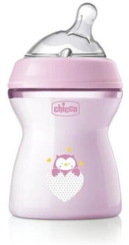 Chicco Natural Feeling Girl Babyflasche 2m+ 250 ml