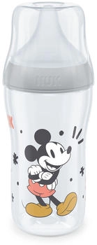 NUK Perfect Match Babyflasche Mickey Mouse mit Temperature Control ab 3 Monate 260 ml
