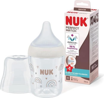 NUK Babyflasche Perfect Match beige 0-6 Monate 150ml (1 St)