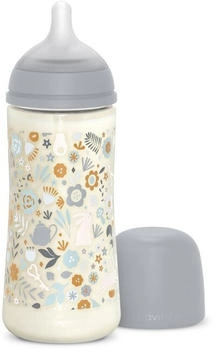 Suavinex Wonderland SX Pro Physiological Anti-Colic Babyflasche L Dense Flow 6 m+ Liberty Cream 360 ml
