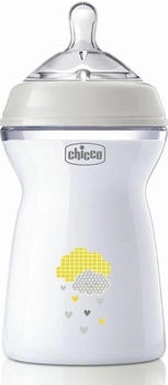 Chicco Natural Feeling Neutral Babyflasche 6m+ 330 ml