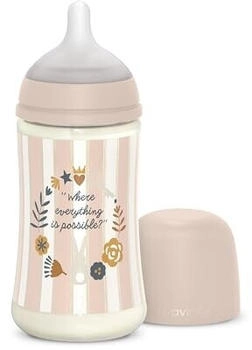 Suavinex Wonderland SX Pro Physiological Anti-Colic Babyflasche M Medium Flow 3 m+ Pink 270 ml