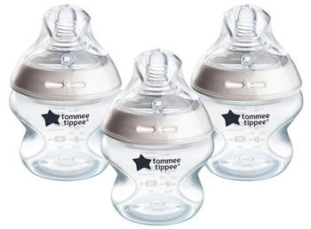 Tommee Tippee Natural Start Anti-Colic selbststerilisierende Babyflasche Slow Flow 0m+ 3x150 ml