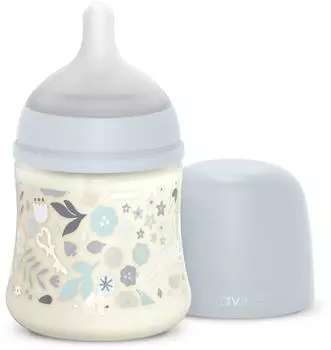 Suavinex Wonderland SX Pro Physiological Anti-Colic Babyflasche S Slow Flow 0 m+ Liberty Blue 150 ml