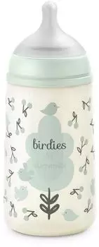 Suavinex Birdies Babyflasche Antikolik 270ml, ab 3 Monaten (309111)
