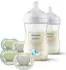 Philips Natural Response Baby-Geschenkset 2x Flasche 260ml + 4x Schnuller (SCD837/13)