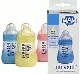MAM Ultivent Flasche 160 ml 0-7 Monate (1 Stück)