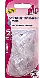 nip Milch Latex-Trinksauger Middle Gr. 2 (2 St.)