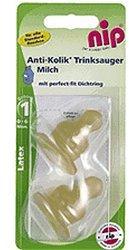 nip Milch Latex-Trinksauger Middle Gr. 1 (2 St.)