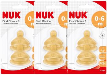 NUK First Choice Latex-Trinksauger Größe 1 M
