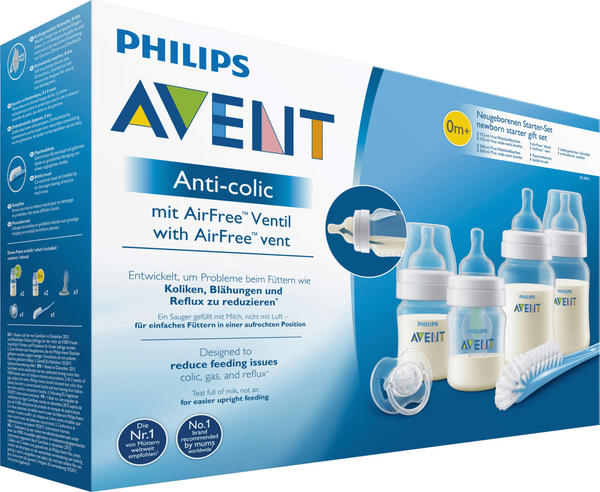 Philips AVENT Neugeborenen Set Anti-Kolik Flaschen 7tlg. Test ❤️  Testbericht.de Mai 2022