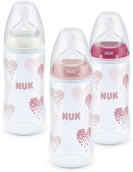 NUK NUK First Choice+ Babyflaschen 3er Set