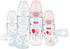 NUK First Choice Plus Perfect Start Set mit Temperature control (PP) rosa/weiß
