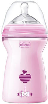 Chicco Natural Feeling 6m+ Pink (330 ml)
