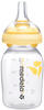 Medela Babyflasche mit Calma-Trinksauger, gelb, 0-6 Monate, 150ml (1 St)