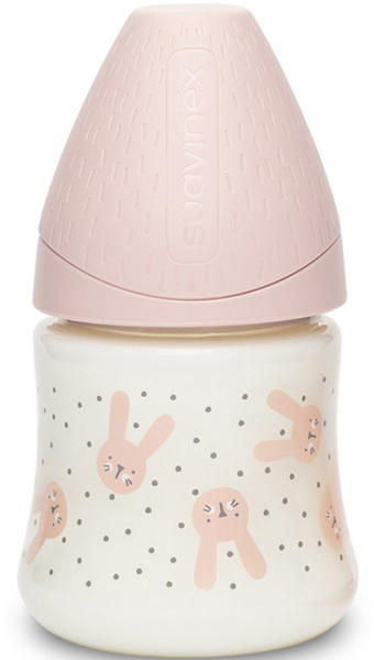 Suavinex Baby Bottle Premium Hygge Baby Bunny pink 150 ml