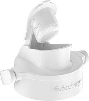 lifefactory Active Cap arctic white für Glasflaschen