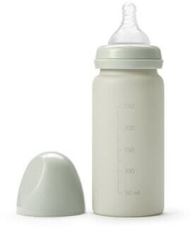Elodie Babyflasche aus Glas 250 ml Mineral Green