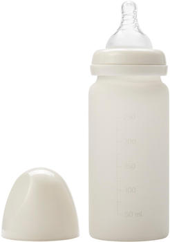Elodie Details Babyflasche aus Glas 250 ml Vanilla White