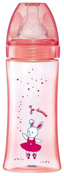 Dodie Baby bottle Initiation+ Pink 330 ml (x2)