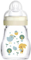MAM 100011380, Mam Babyflasche Feel Good matt, Glas, 170 ml, ab 0M beige