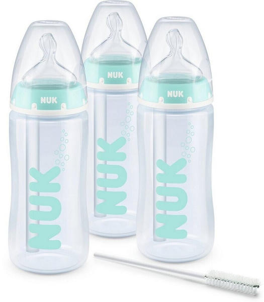 NUK Babyflasche First Choice⁺ Anti-Colic 3er-Flaschenset 300 ml - Gr. 260ml-350ml